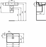 Раковина Ideal Standard Strada II 60 см T300001 фото 4