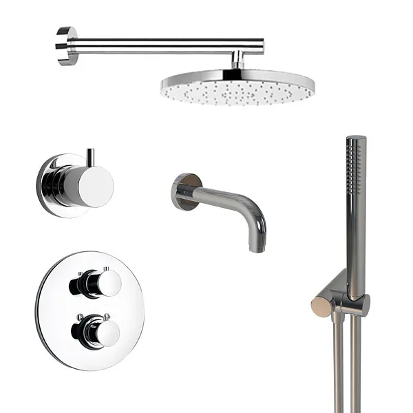 Душевой комплект PAINI Cox 78CRSET36911THSHBATH фото 1