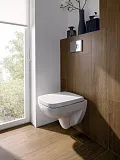 Крышка-сиденье Geberit Renova Plan 572120000 с микролифтом фото 3