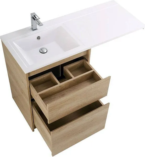 Мебель для ванной BelBagno Kraft-LVD 120 напольная левая rovere nebrasca nature фото 5