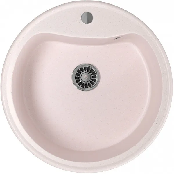 Кухонная мойка Mixline ML-GM09-311 Светло-розовая 533499 фото 2