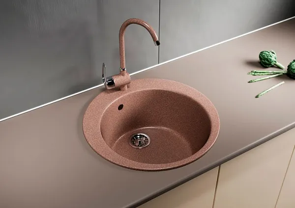 Кухонная мойка Mixline ML-GM13-307 Терракот 525089 фото 4