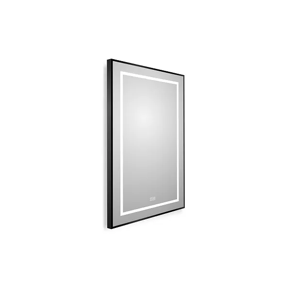 Зеркало BelBagno Kraft 50x80 SPC-KRAFT-500-800-LED-TCH-WARM-NERO с подсветкой фото 1