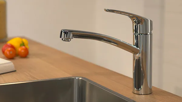 Смеситель Hansgrohe Focus M41 31804000 для кухонной мойки фото 3