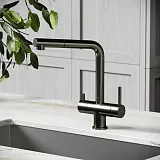 Смеситель для кухонной мойки Sancos Spin SC4015GG фото 6