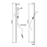 Душевой гарнитур PAINI Catania CTCR121L12 фото 4