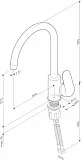 Смеситель Am.Pm Like F8007122 для кухонной мойки фото 7