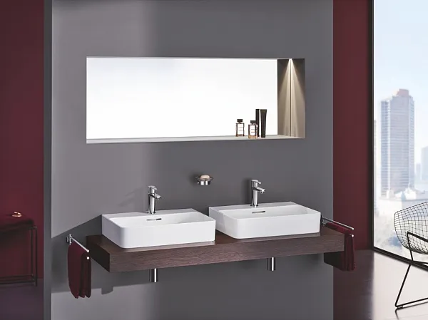 Смеситель Grohe Lineare New 32109001 для раковины с донным клапаном фото 2