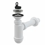 Сифон AlcaPlast A41 для раковины фото 1