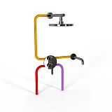 Душевой комплект PAINI Cox 78CRSET26911BATHHEAD фото 2