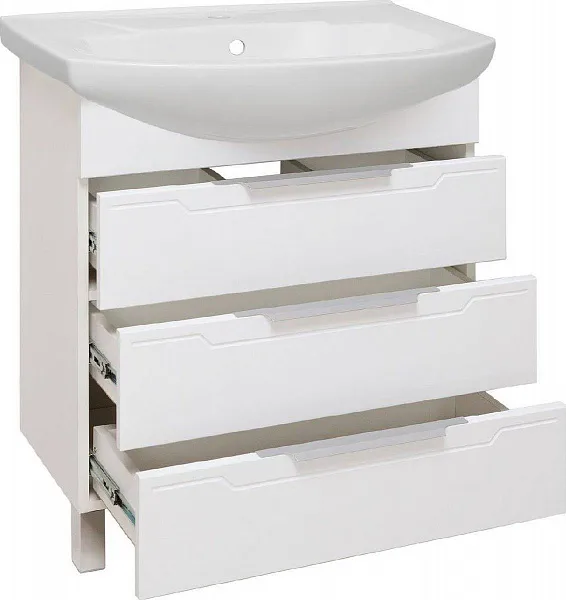 Мебель для ванной Runo Верона 75 напольная фото 4