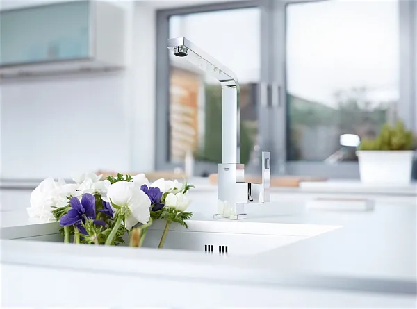 Смеситель Grohe Eurocube 31255000 для кухонной мойки фото 6