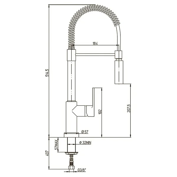 Смеситель для кухонной мойки PAINI Le Mans 90CR557LLPE2SKM фото 13