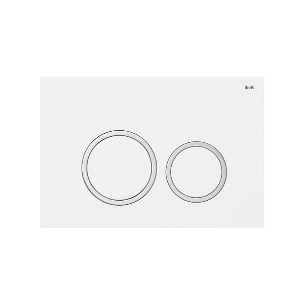 Клавиша смыва Iddis Unifix UNI03WCi77 белая матовая фото 1