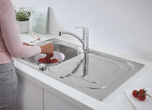 Кухонная мойка Grohe K300 Матовая сталь 31563SD0 фото 2