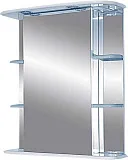 Зеркало-шкаф Misty Магнолия 65x72 Э-Маг04065-01СвП правое с подсветкой фото 1