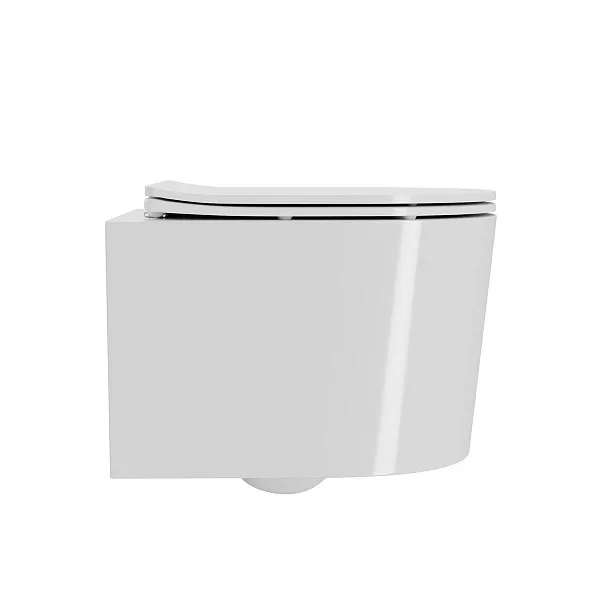 Унитаз Point Веста PN41701 подвесной безободковый с сиденьем микролифт фото 4