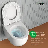 Унитаз Iddis Aiger AIGRDSEi25 подвесной безободковый с сиденьем микролифт фото 4