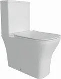 Унитаз-компакт Watersense Eva Pro W00138 напольный безободковый с микролифтом фото 7
