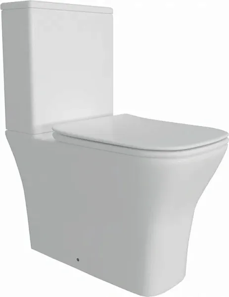 Унитаз-компакт Watersense Eva Pro W00138 напольный безободковый с микролифтом фото 7