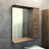 Зеркало Comforty Марио 75x83,5 00-00004159CF с подсветкой с полочкой фото 1