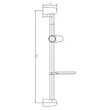 Душевая штанга Haiba HB8003 фото 3