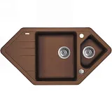 Кухонная мойка Iddis Vane G Шоколад две мойки фото 1