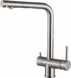 Смеситель ZorG Inox SZR-7039 для кухонной мойки фото 1