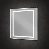 Зеркало BelBagno Kraft 90x80 SPC-KRAFT-900-800-SENS-AL с подсветкой фото 4