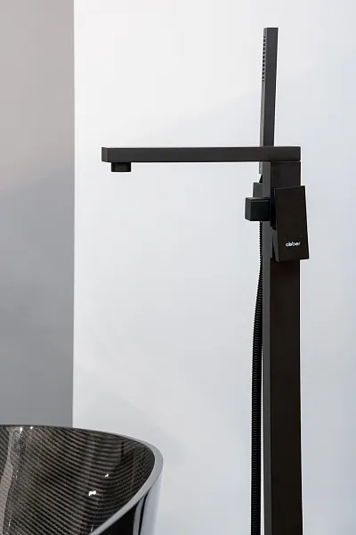 Смеситель для ванны с душем ABBER Daheim AF8215B фото 5