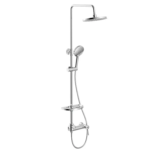 Душевая стойка Lemark Minima LM3860C со смесителем фото 1