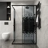 Душевой уголок Niagara Eco NG-1018-14QBLACK фото 4