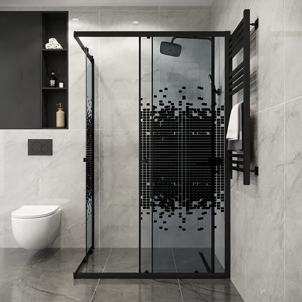 Душевой уголок Niagara Eco NG-1018-14QBLACK фото 4