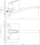 Смеситель Rossinka B B35-34 универсальный фото 2