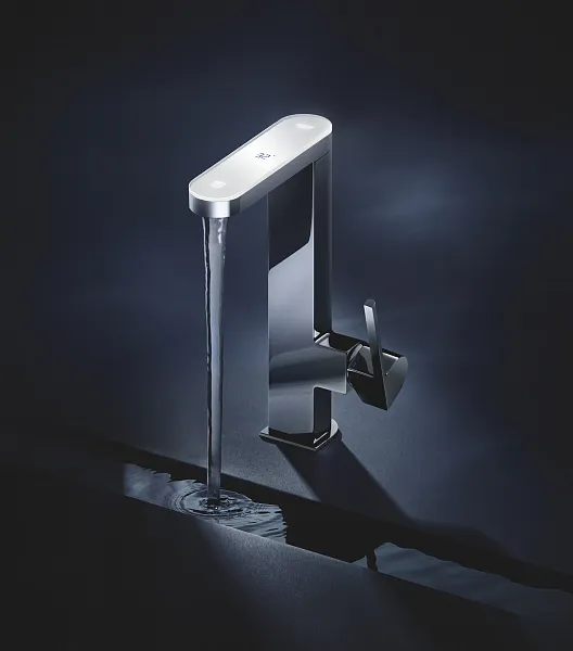 Смеситель Grohe Plus Digital 23958003 для раковины с донным клапаном фото 5
