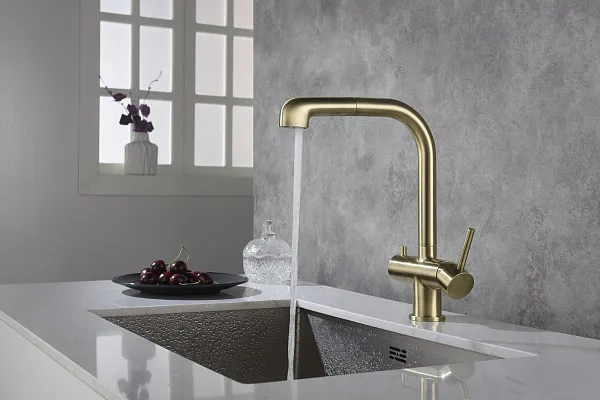 Смеситель для кухонной мойки TIMO Saona 2346/02FL фото 5