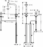 Смеситель Hansgrohe Metris Select M71 73818340 для кухонной мойки фото 2