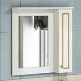 Зеркало Comforty Палермо 79x86 00004143508CF с подсветкой фото 1