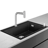 Кухонная мойка Hansgrohe C51-F660-07 со смесителем Хром фото 1