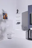 Унитаз Laufen Cleanet Navia 8.2060.1.400.000.1 подвесной безободковый с микролифтом и биде фото 12