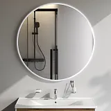 Зеркало AM.PM X-Joy 110x110 M85MOX41101S с подсветкой фото 2