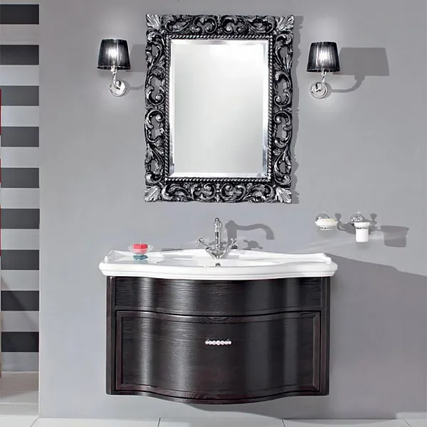 Зеркало Cezares 620/A nero/argento фото 2