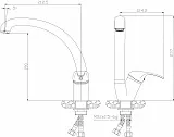 Смеситель Rossinka Y Y35-23U для кухонной мойки фото 2