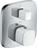 Термостат Hansgrohe PuraVida 15771400 для ванны с душем с внутренней частью фото 1