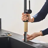 Смеситель Hansgrohe Talis M54 72802670 для кухонной мойки фото 3