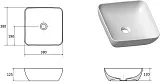 Раковина Ravak Uni Slim 38 см XJX01138001 фото 6