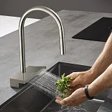 Смеситель Hansgrohe Aquno Select M81 73837800 для кухонной мойки фото 5