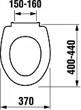 Крышка-сиденье Jika Olymp 8932843000009 с микролифтом фото 2