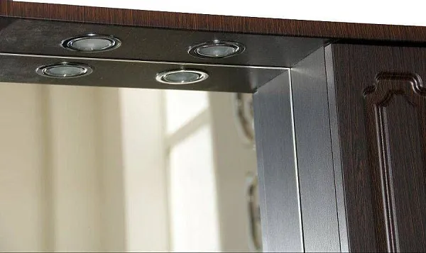 Зеркало-шкаф Misty Александра 74x101 П-Але04075-052СвП правое с подсветкой фото 3