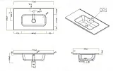 Раковина BelBagno Kraft 39 71 см BB700/390ETL фото 3